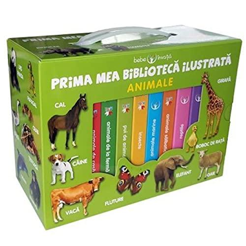 Cutie. Prima Mea Biblioteca Ilustrata. Animale. Bebe Invata (8 Carticele)