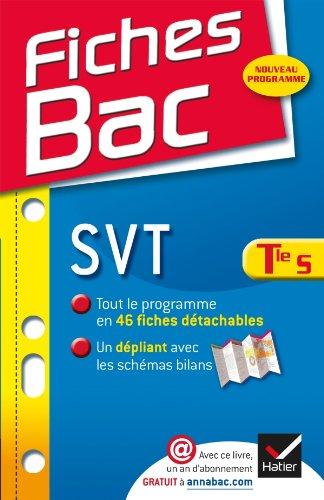 SVT, terminale S