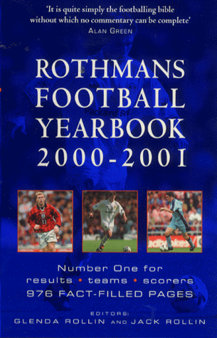 Rothmans Football Yearbook 2000 2001