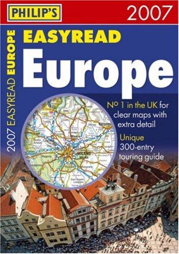 Philip's Easyread Europe (Road Atlases)