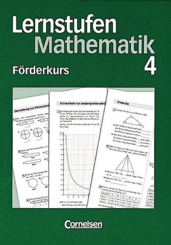 Lernstufen Mathematik, Förderkurse, H.4, Klasse 8