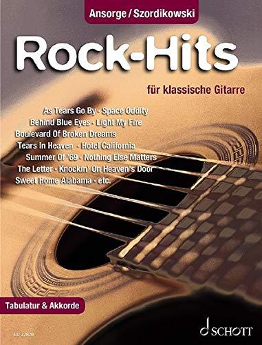 Rock-Hits: 25 beliebte Songs. Gitarre. Spielbuch.