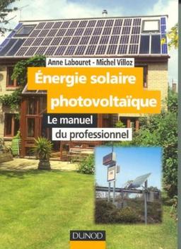 Energie solaire photovoltaïque : Le manuel du professionnel (Eea)