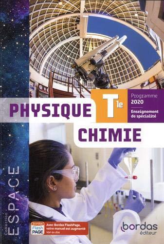 Physique chimie terminale, enseignement de spécialité : programme 2020