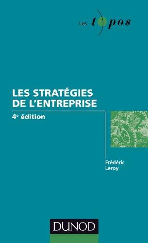 Les stratégies de l'entreprise