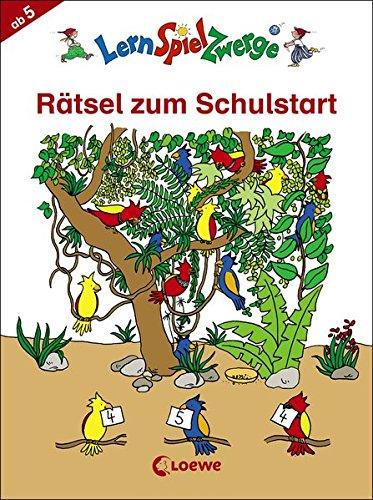 LernSpielZwerge - Rätsel zum Schulstart (LernSpielZwerge - Mal- und Rätselblocks)