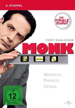 Monk - 8. Staffel: Die finale Staffel! [4 DVDs]