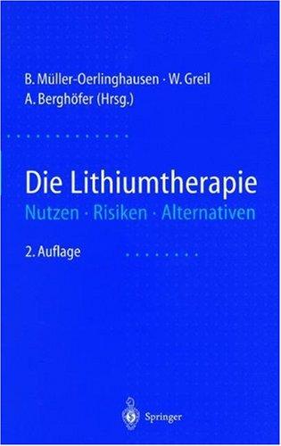 Die Lithiumtherapie: Nutzen, Risiken, Alternativen