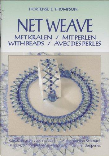 Net Weave met kralen, mit Perlen,with beads & avec des perles