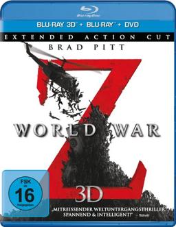 World War Z 3D [3D Blu-ray]