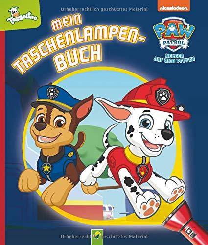 Paw Patrol - Mein Taschenlampenbuch: Mit Folienseiten und wiederverstaubarere Taschenlampe