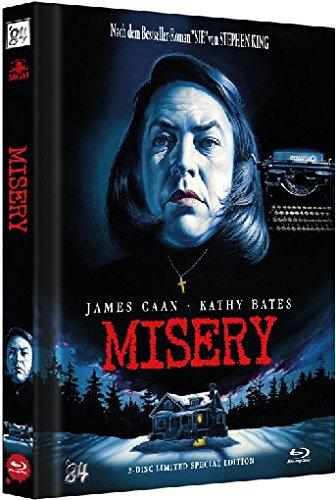 Misery - Limited Special Collectors Mediabook Edition auf 999 Stk. (Cover A) [Blu-ray] [1990]