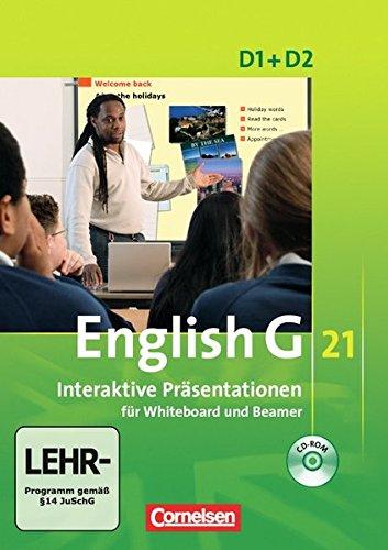 English G 21 - Digital Teaching Aids - Interaktive Präsentationen für Whiteboard und Beamer - Ausgabe D: Band 1/2: 5./6. Schuljahr - CD-ROM