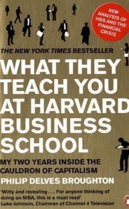 What They Teach You at Harvard Business School: My Two Years Inside the Cauldron of Capitalism