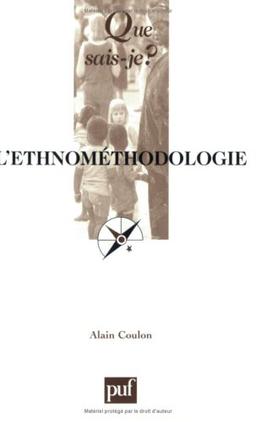 L'ethnométhodologie