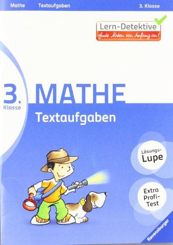 Lern-Detektive: Textaufgaben (Mathe 3. Klasse): Geld - Längen - Gewichte - Zeit