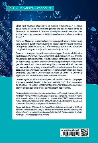 Grandes questions de culture générale : 23 repères pour penser les enjeux contemporains : CPGE, université, concours