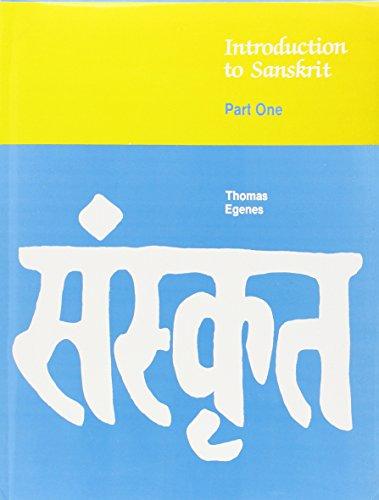 Introduction to Sanskrit: Pt. 1