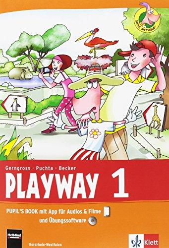 Playway. Für den Beginn ab Klasse 1 / Pupil's Book mit App für Filme&Audios und CD-ROM 1. Schuljahr: Ausgabe für Nordrhein-Westfalen