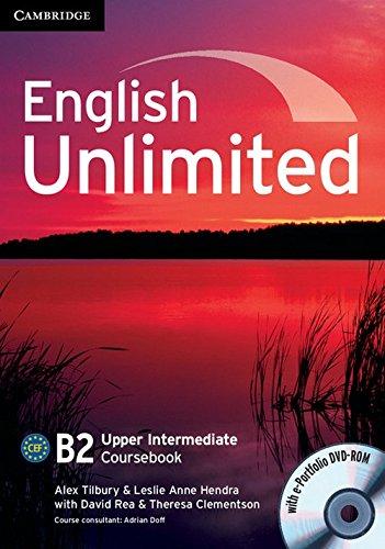 English Unlimited Upper Intermediate Coursebook [With DVD ROM]