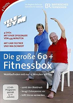 TELE-GYM Die große 60+ Fitnessbox [4 DVDs]