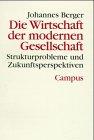 Die Wirtschaft der modernen Gesellschaft: Strukturprobleme und Zukunftsperspektiven (Theorie und Gesellschaft)