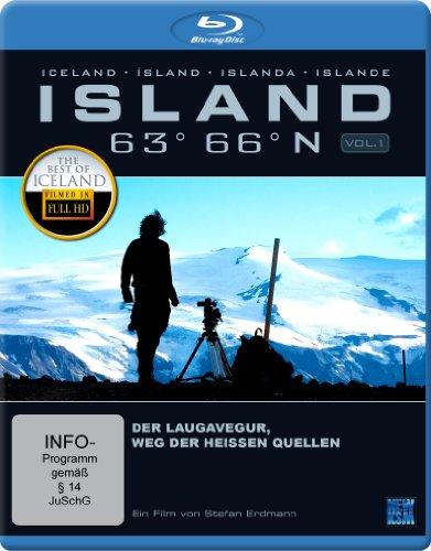 Island 63° 66° N - Der Laugavegur: Der Weg der heißen Quellen [Blu-ray]