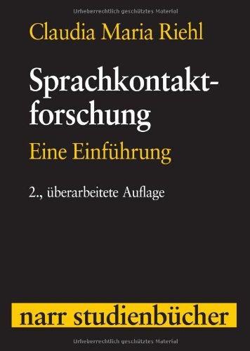 Sprachkontaktforschung. Eine Einführung