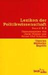 Lexikon der Politikwissenschaft Bd. 2. N - Z. Theorien, Methoden, Begriffe