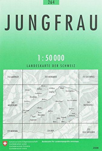 Swisstopo 1 : 50 000 Jungfrau