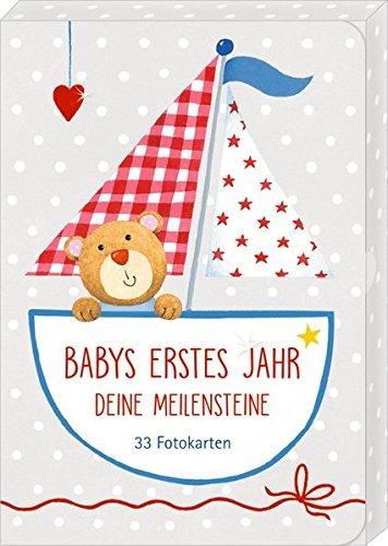 Fotokarten-Box - BabyGlück - Babys erstes Jahr - Deine Meilensteine: 33 Fotokarten