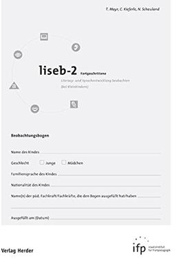 liseb-2 Fortgeschrittene: Literacy- und Sprachentwicklung beobachten (bei Kleinkindern)