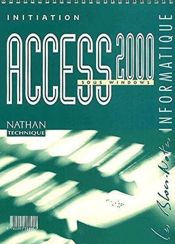 Access 2000 : bloc-notes, initiation