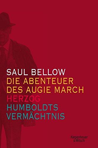 Drei Bände im Schmuckschuber: Humboldts Vermächtnis, Augie March und Herzog