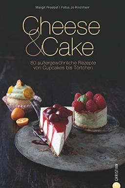 Käsekuchen: 80 außergewöhnliche Rezepte von Cupcake bis Törtchen. Jetzt schlüpft der Klassiker in neue Gewänder. Das Backbuch Cheese & Cake tischt Käsekuchen raffiniert neu auf.