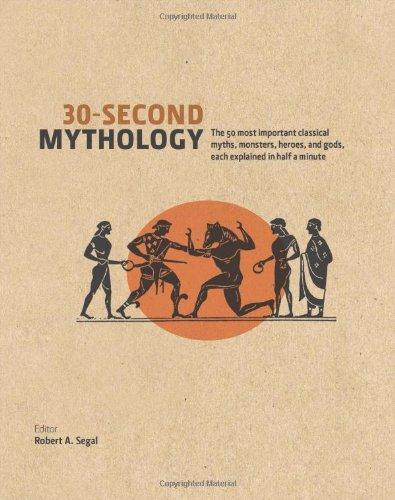 30 Second Mythology: The 50 Most Important Greek and Roman Myths, Monsters, Heroes and Gods Each Explained in Half a Minute