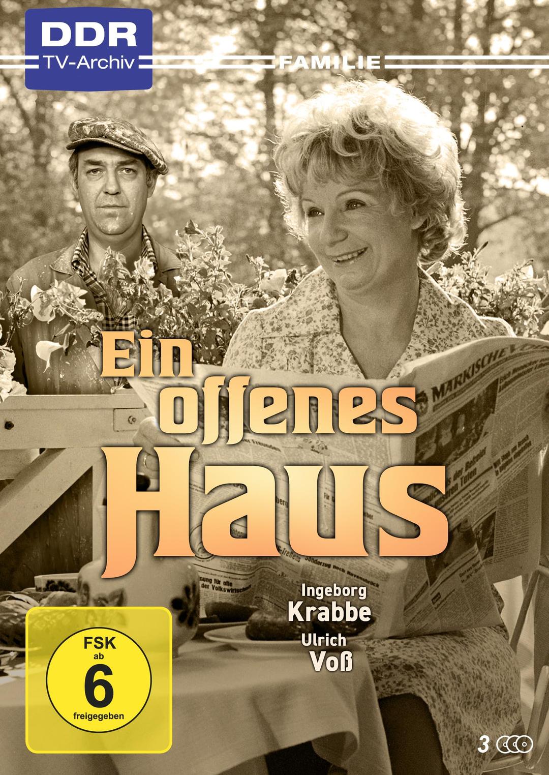 Ein offenes Haus Die komplette Serie (DDR TV-Archiv) [3 DVDs]