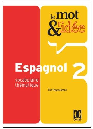 Le mot et l'idée, espagnol 2