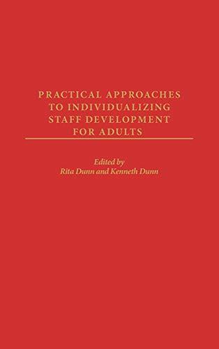 Practical Approaches to Individualizing Staff Development for Adults