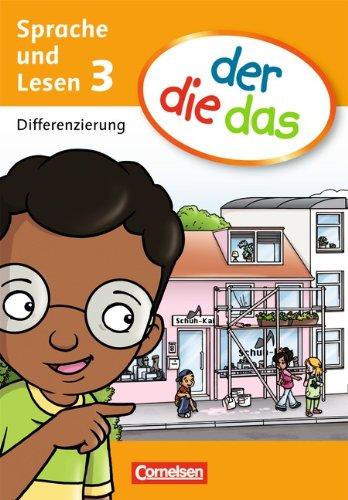 der die das - Sprache und Lesen: 3. Schuljahr - Differenzierungsblock