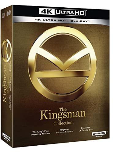 Kingsman 1 + 2 + the king's man : première mission 4k ultra hd [Blu-ray] [FR Import]