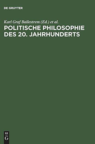 Politische Philosophie des 20. Jahrhunderts