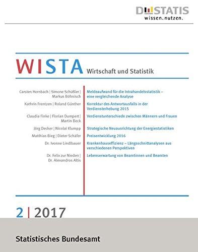 WISTA 3/2017: Wirtschaft und Statistik