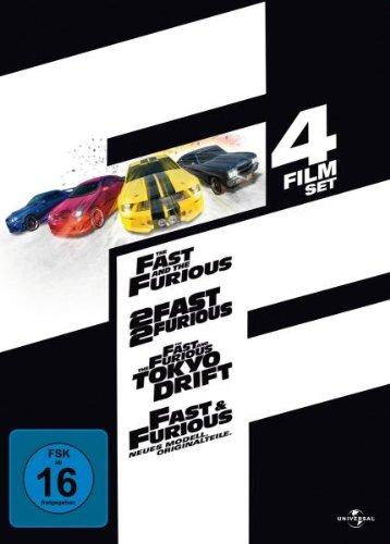 Fast & Furious (1-4 Film-Set) [4 DVDs]