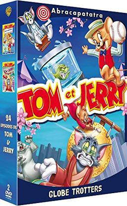 Coffret tom et jerry : tom et jerry abracapatatra ; tom et jerry globe trotters [FR Import]