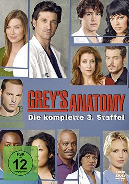 Grey's Anatomy - Die komplette dritte Staffel [7 DVDs]