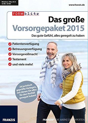 Franzis Verlag Das große Vorsorgepaket 2015