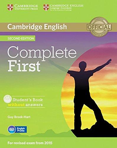 Complete First: Second edition. Student's Book without answers with CD-ROM