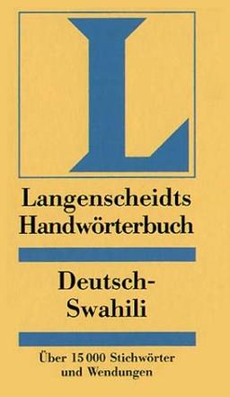 Langenscheidts Handwörterbuch, Deutsch-Swahili