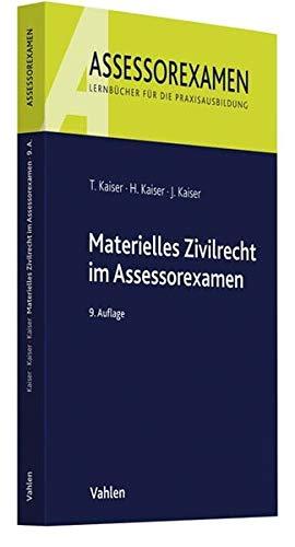 Materielles Zivilrecht im Assessorexamen